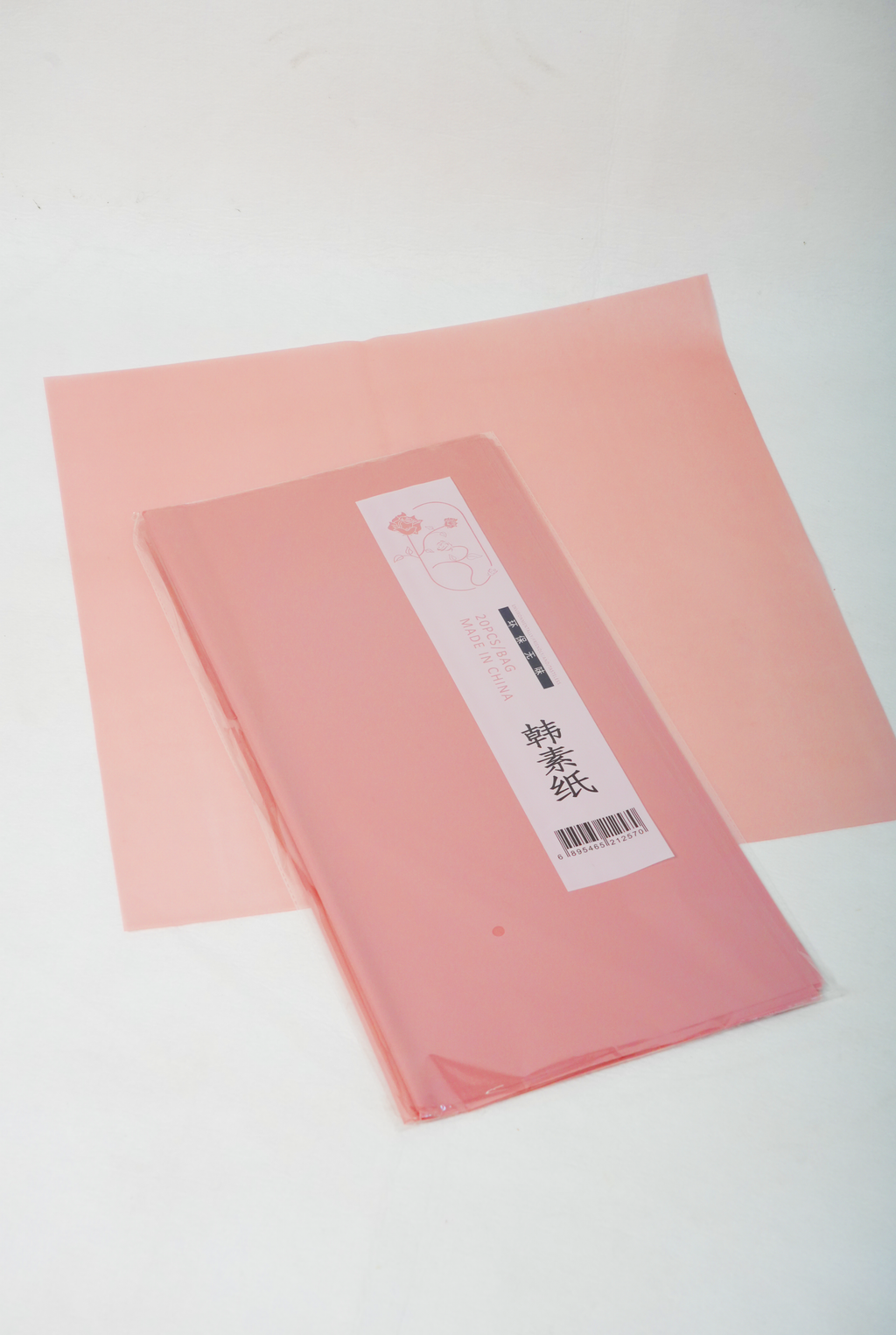 Transparent Flower Bouquet Wrapping Sheets – 15 Colors | 20 Sheets Pack