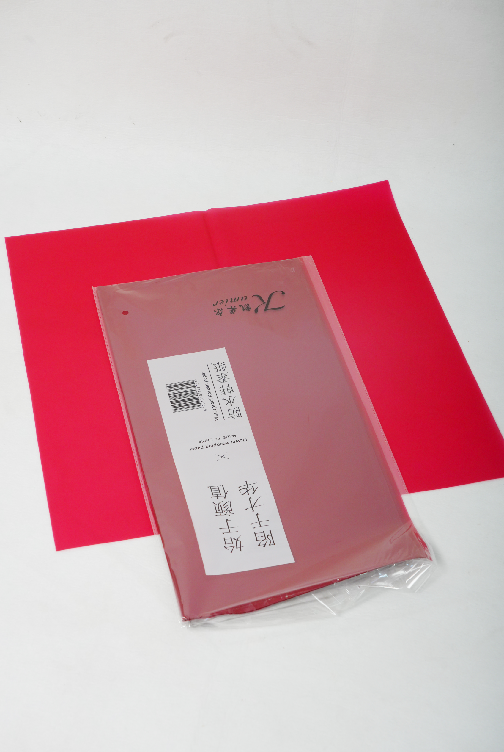 Transparent Flower Bouquet Wrapping Sheets – 15 Colors | 20 Sheets Pack