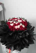 Midnight Romance – 52 Rose Luxury Bouquet
