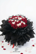 Midnight Romance – 52 Rose Luxury Bouquet