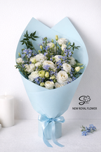 Serene Sky Blossom Bouquet