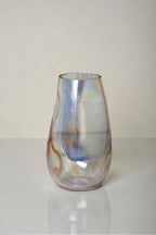 Iridescent Glass Decorative Vase – 30 cm