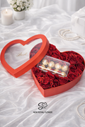 Sweet Devotion – Rose & Chocolate Heart Box