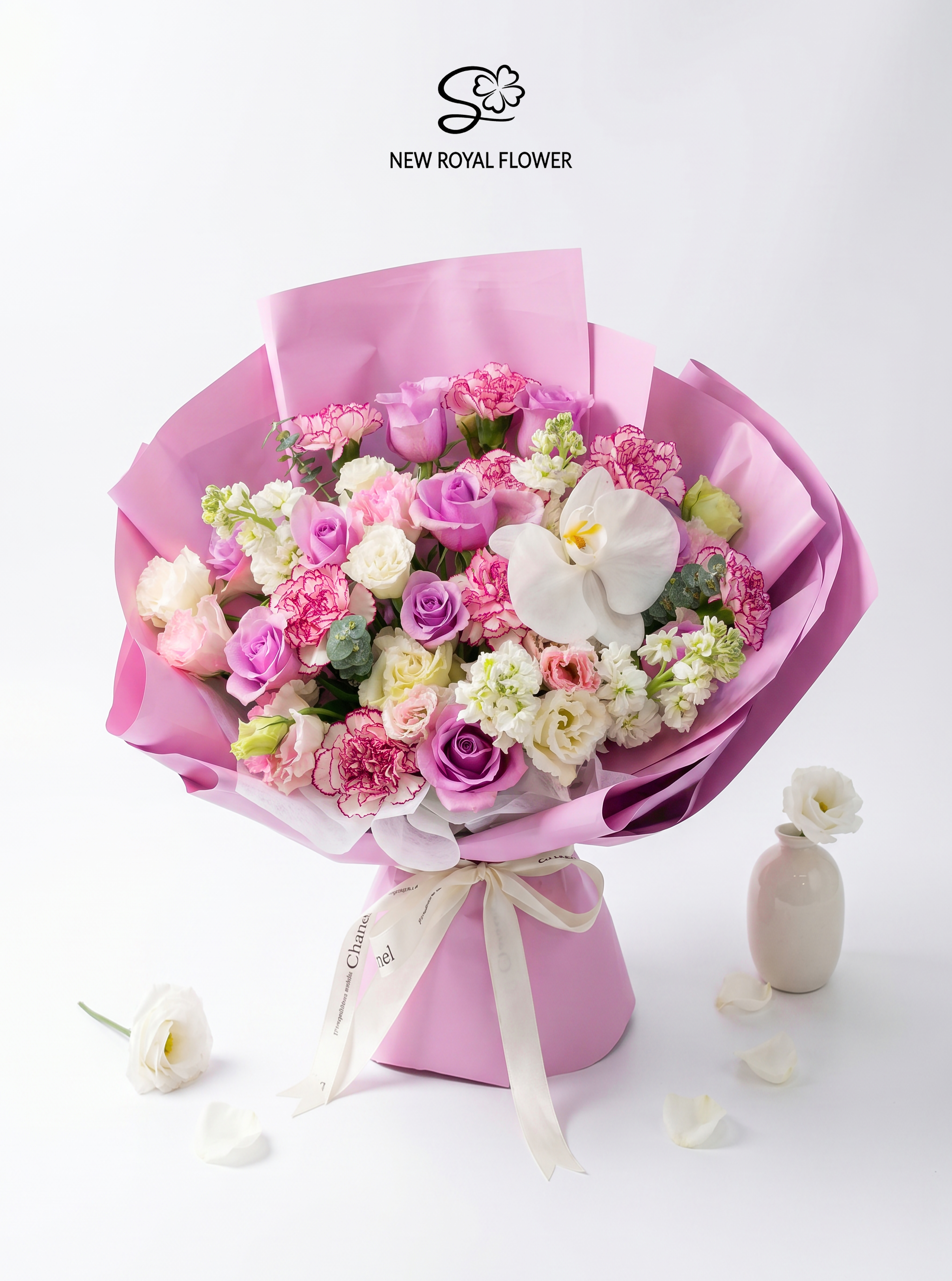 Lavender Whisper Orchid Bouquet