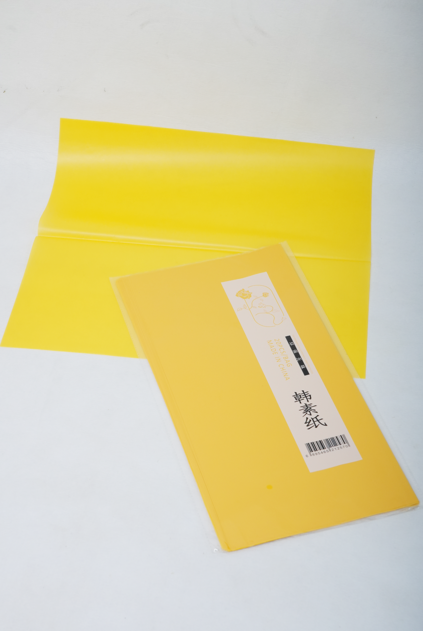 Transparent Flower Bouquet Wrapping Sheets – 15 Colors | 20 Sheets Pack