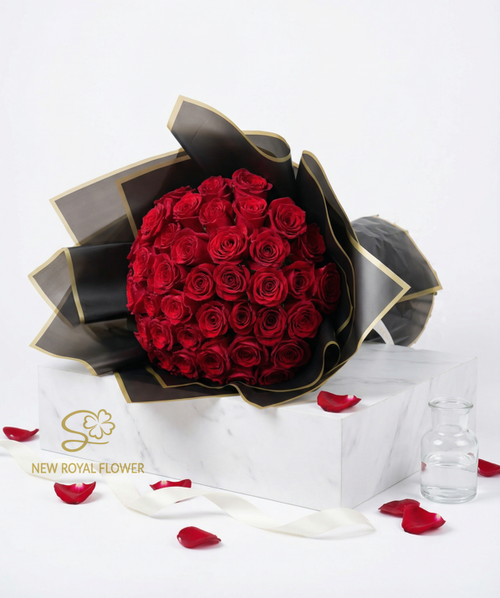 100 red rose bouquet