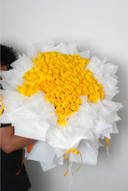 Yellow Star Rose Bouquet