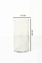 Classic Clear Glass Cylinder Vase – 5 Sizes
