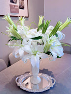 Siberia Single-Petal White Lily 1 pcs (3 Blooms per Stem)