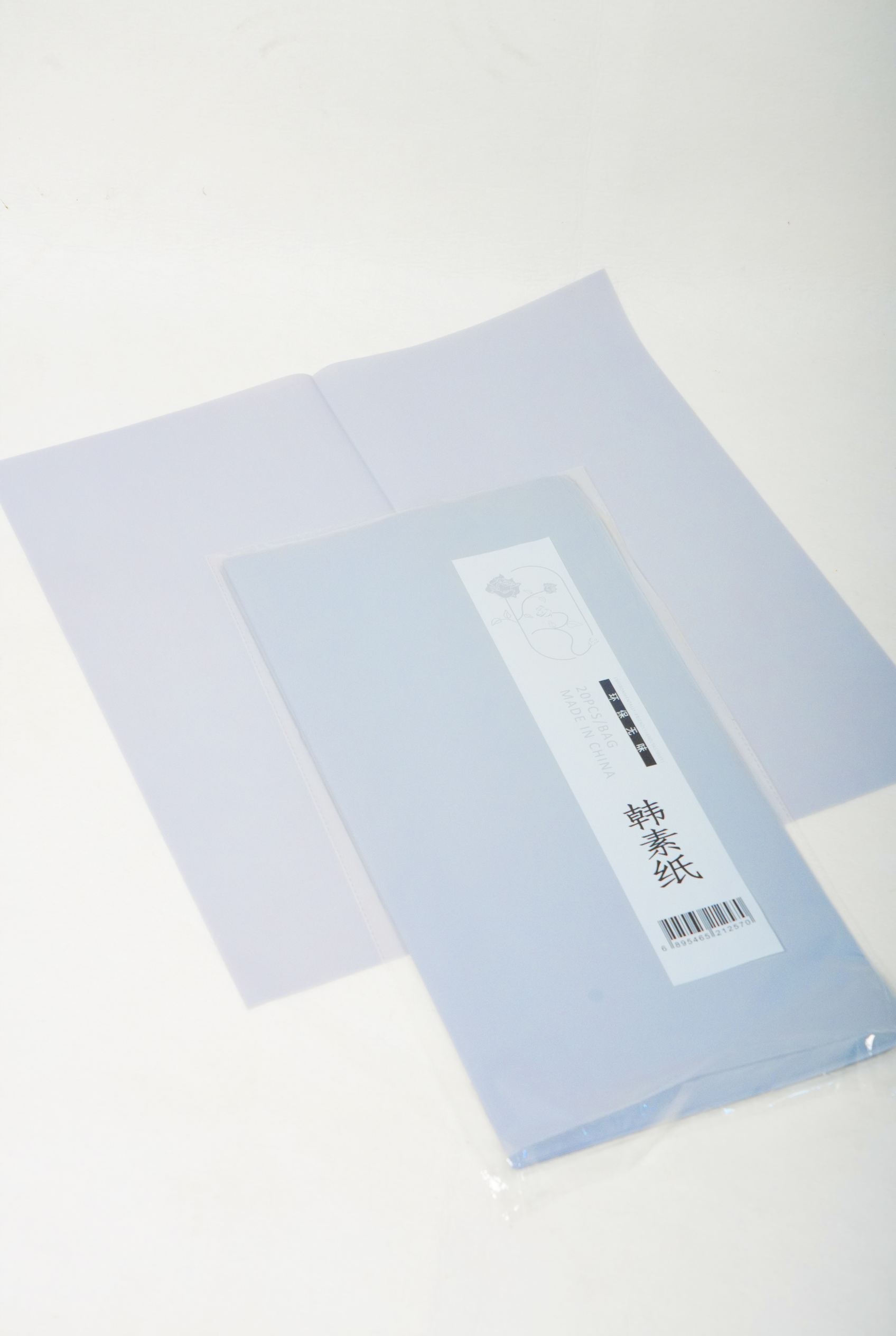 Transparent Flower Bouquet Wrapping Sheets – 15 Colors | 20 Sheets Pack