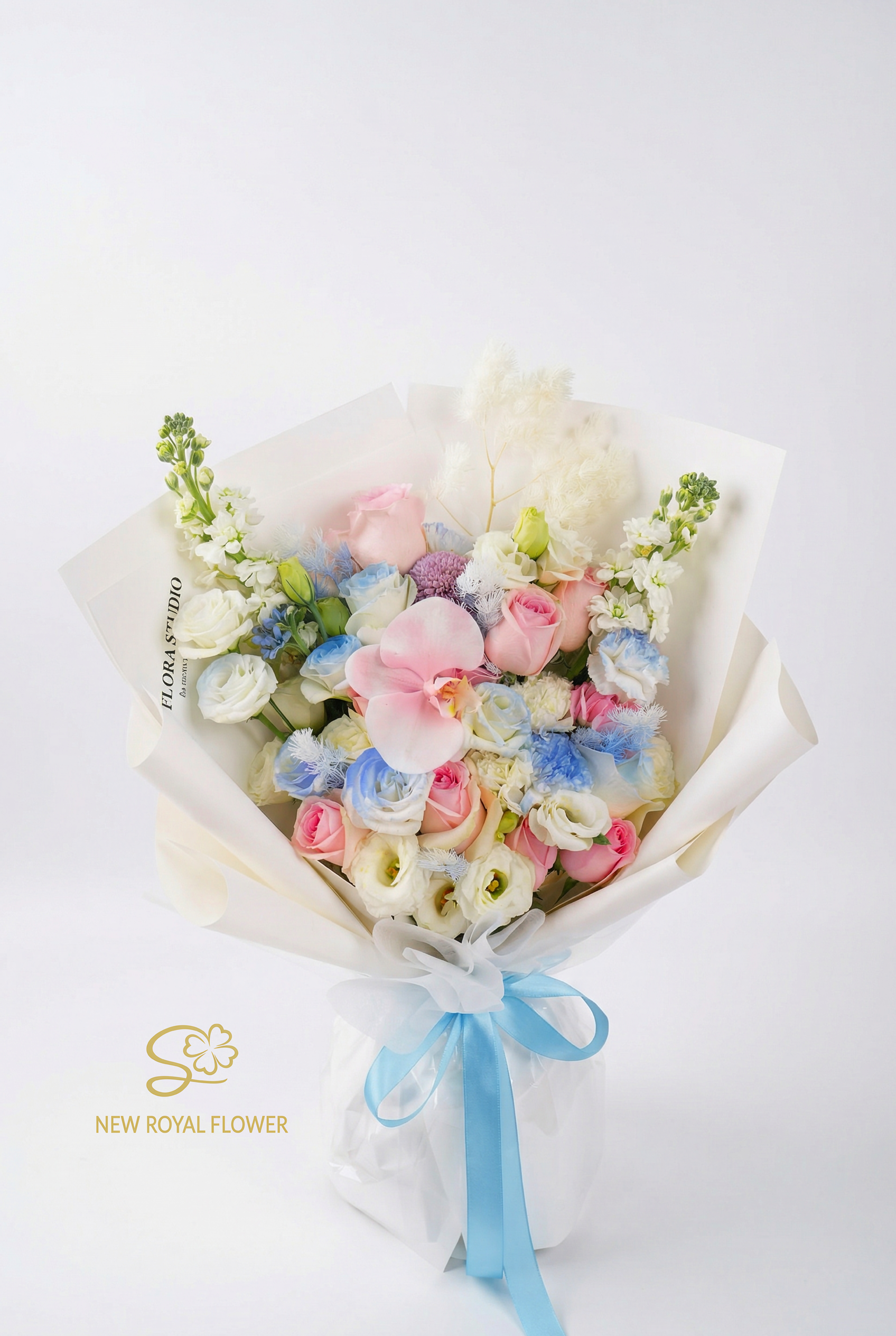 Blue Whisper Elegance Bouquet