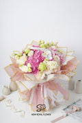 Blush Elegance Hydrangea Bouquet