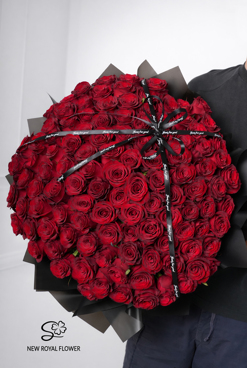 101 ROSE HAND BOUQUET