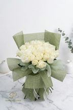Ivory Grace Rose Bouquet