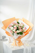 Peach Harmony Rose Bouquet