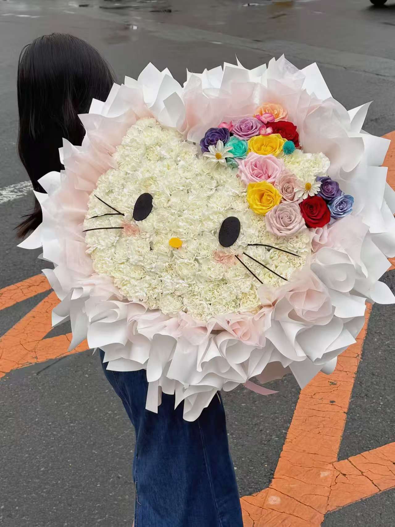 Hello Kitty Carnation Bouquet