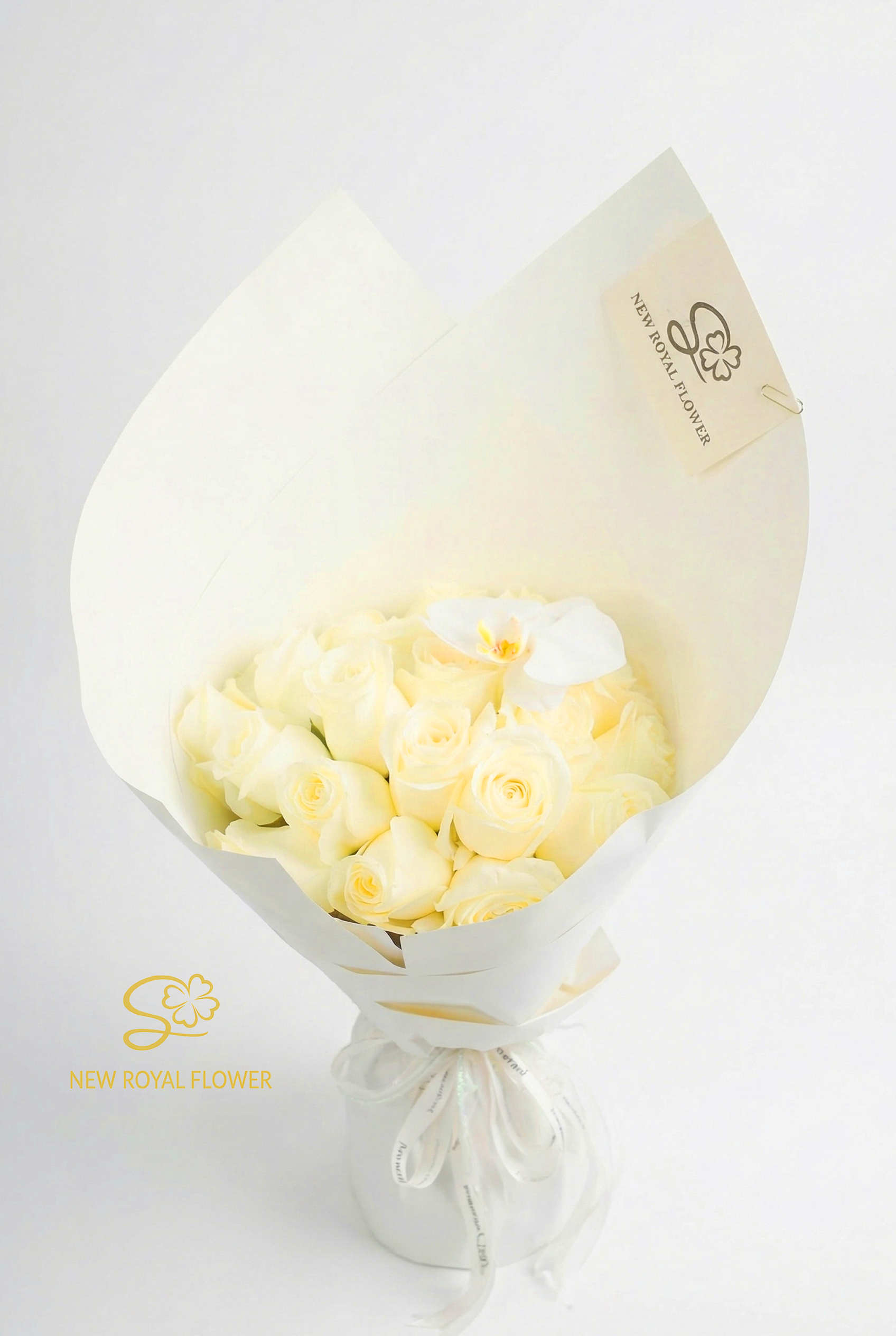 Ivory Grace Rose Bouquet